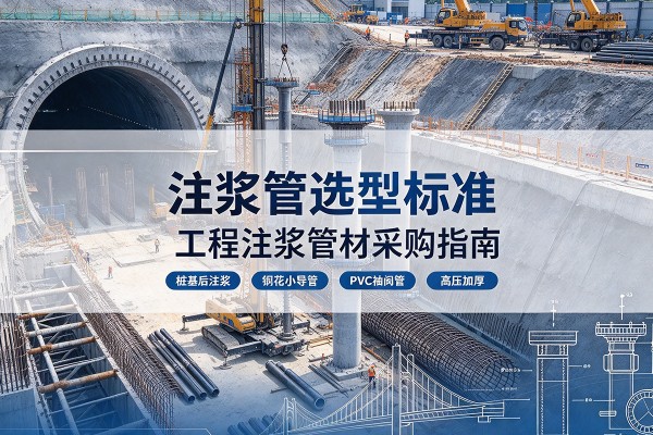 丹棱注浆管选型标准