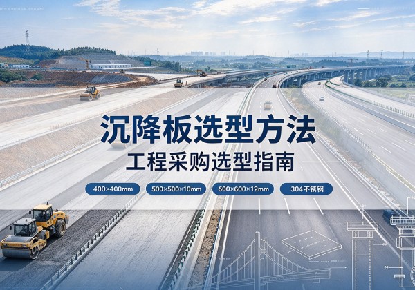 丹棱沉降板选择方法
