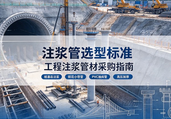 丹棱注浆管选型标准