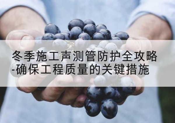 丹棱冬季施工声测管有哪些防护要点？-冬季施工声测管防护全攻略-确保工程质量的关键措施